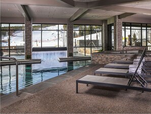 Indoor pool, outdoor pool