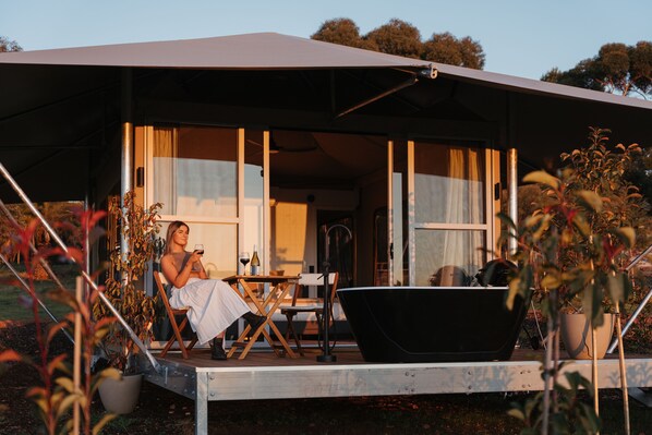 Vue depuis le balcon