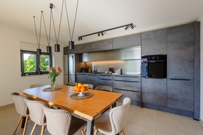 Dining - Apartment Sol 3 with beautiful sea view (Njivice)