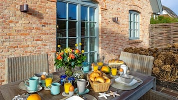 Opções para refeição ao ar livre