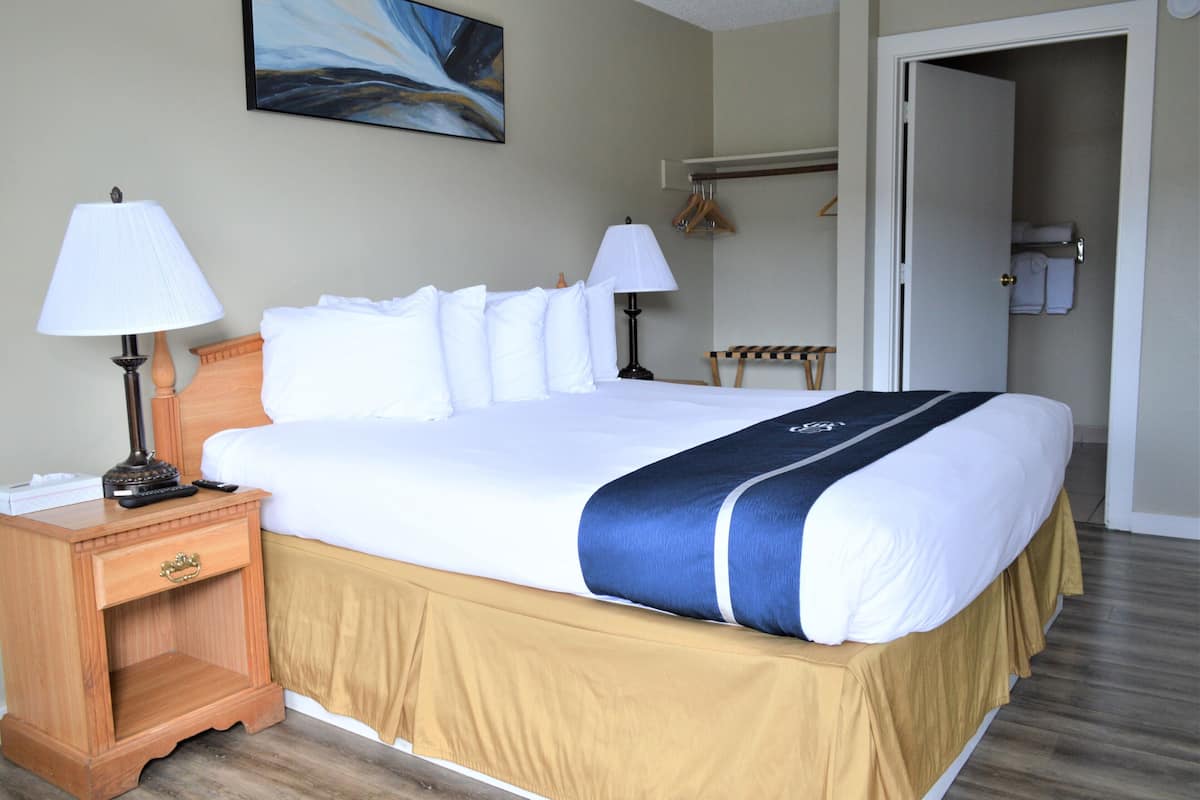 Accessible ADA King Room | 1 bedroom, individually furnished, desk, laptop workspace