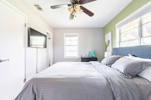 2 soveværelser, gratis Wi-Fi, sengetøj