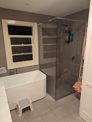 Shower, soap - Family home, stroll to Summer Hill village and transport (Summer Hill)