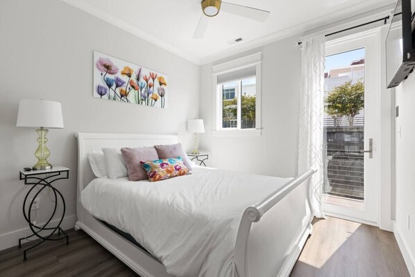2 habitaciones, escritorio, wifi gratis y ropa de cama