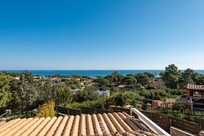 Blick von der Unterkunft