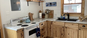 Northwoods Cabin on a Private Lake: "The Refuge at North Padre"