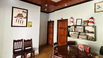 Área de estar no saguão