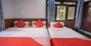Kamar Triple Deluks | Wi-Fi gratis dan seprai linen