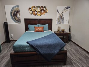 3 bedrooms, iron/ironing board, travel cot, WiFi