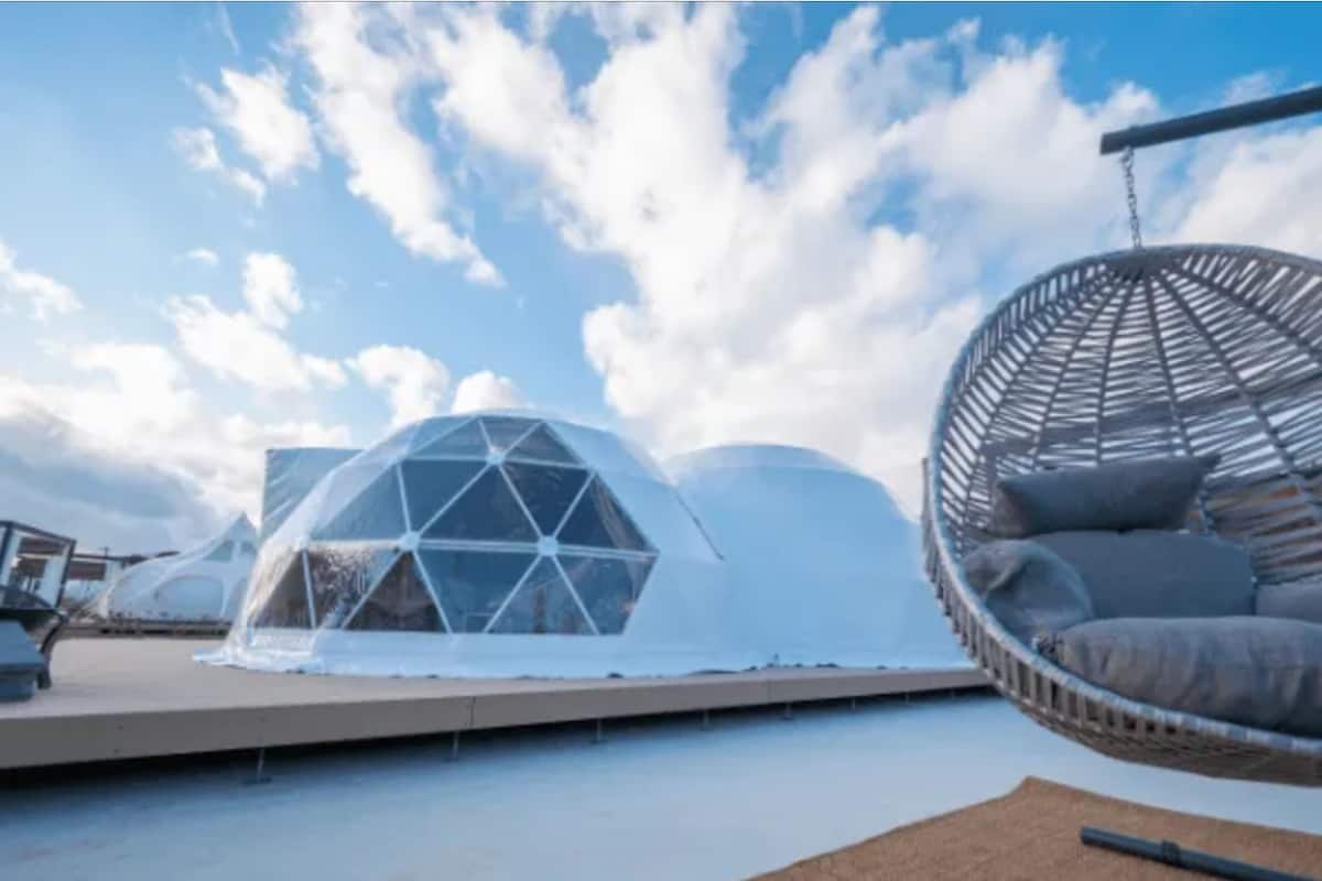 Tent (Twin dome) | Gratis wifi, beddengoed