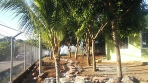 Enceinte de l’hébergement