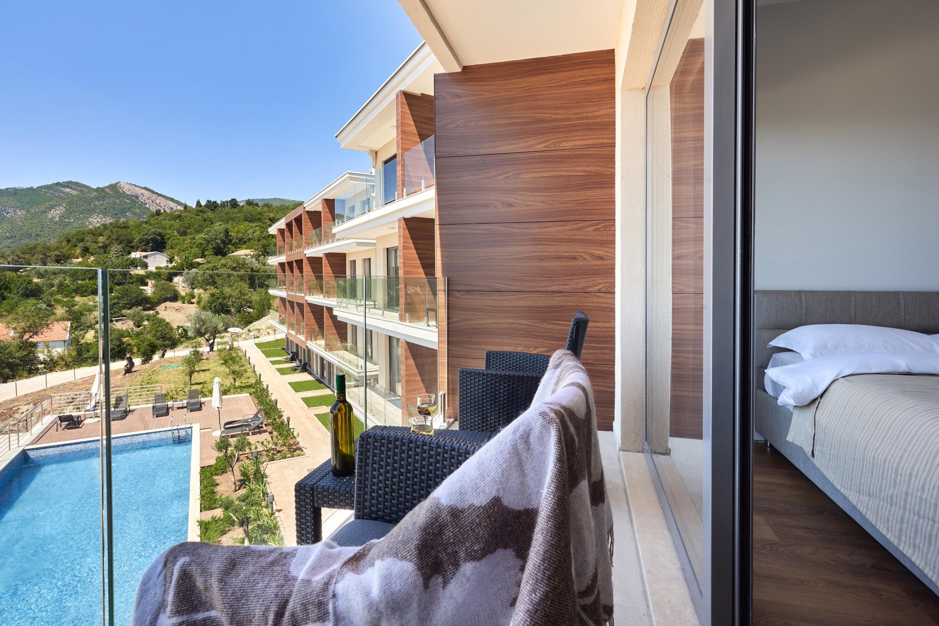 Basic Apartment, Sea View | View from room