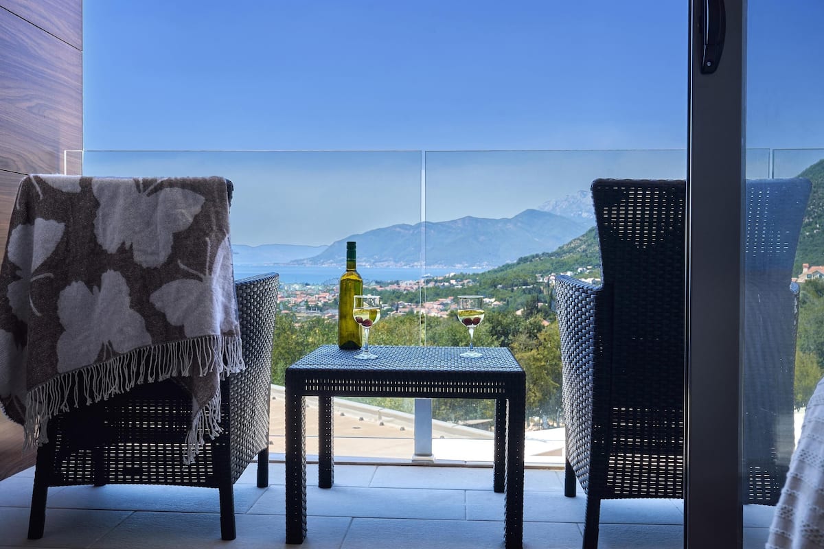 Basic Apartment, Sea View | View from room