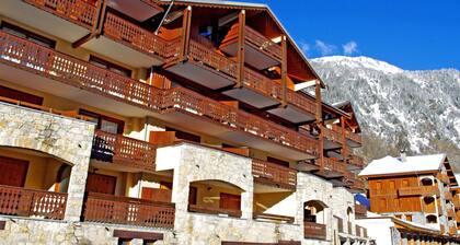 Appartement 6 pers à 200 m des pistes, balcon ensoleillé