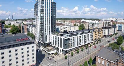 Stylish New 1BR Home with Sauna, Hosts 4 Guests