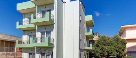 Overnatningsstedets facade