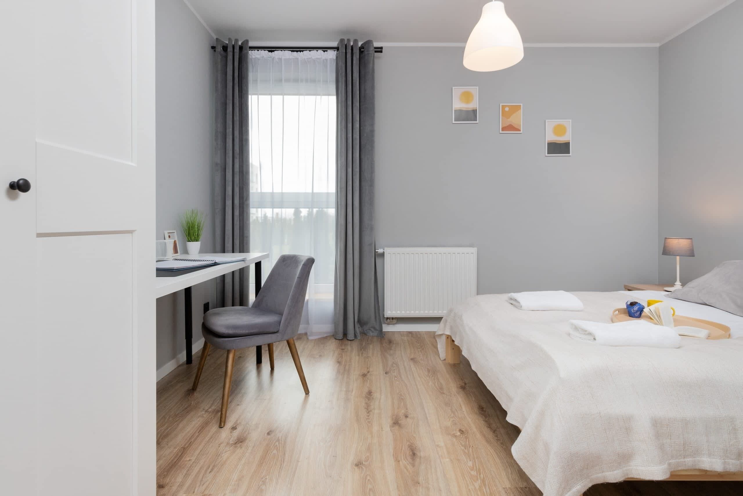 1 室のベッドルーム、デスク、アイロン / アイロン台、WiFi