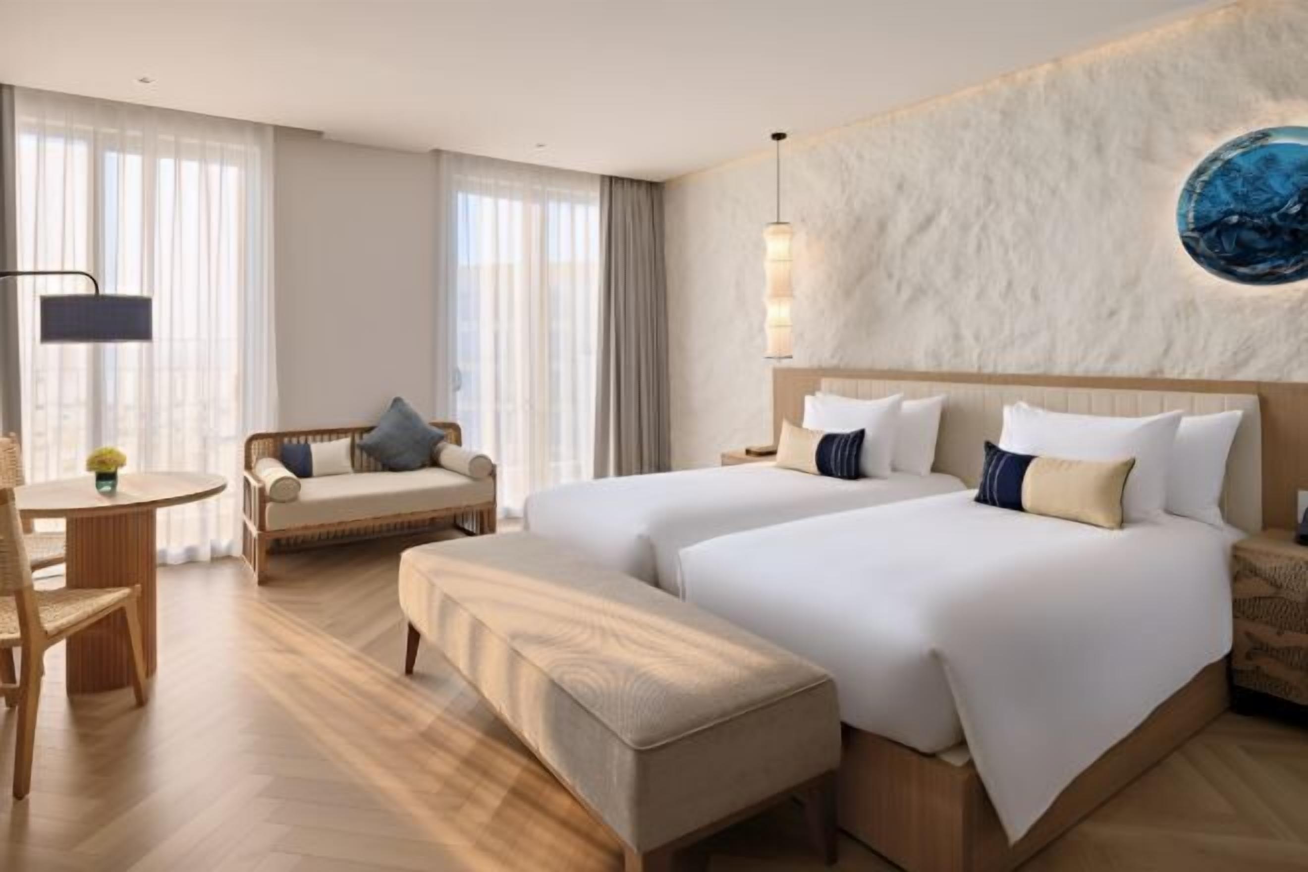 Minibar, in-room safe, desk, laptop workspace