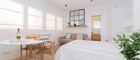 1 soverom, strykejern/-brett, wi-fi og sengetøy