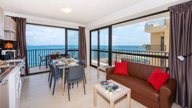 Islet Seafront Apartment Corner Terrace