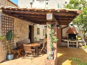 Outdoor dining - El Raco by Interhome (St Antoni de Calonge)