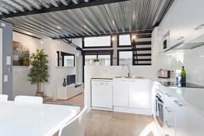 Private kitchen - Modern and Chic Apartments in Gracia (Barcelona)