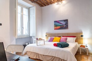 1 makuuhuone, silitysrauta/-lauta, ilmainen Wi-Fi, vuodevaatteet