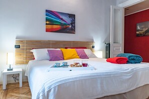 1 chambre, fer et planche à repasser, Wi-Fi gratuit, draps fournis