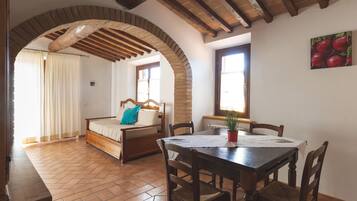 Appartamento familiare | Area soggiorno | TV a schermo piatto