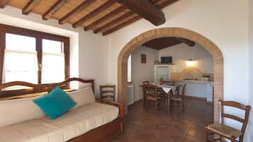 Family Apartment | Living area | Flat-screen TV