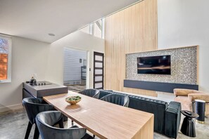 Interior - Dark loft  · The O’Four Lofts - Midnight Lux (Houston)