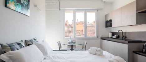 Kostenloses WLAN, Bettwäsche