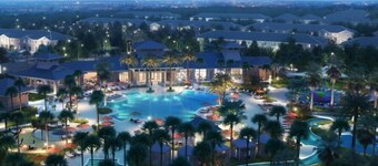 Spectacular Resort Themed Luxury! LED Games Room - Prime Disney!