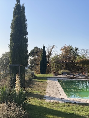 Alberca al aire libre 