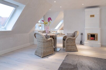 large modern beach house style apartment