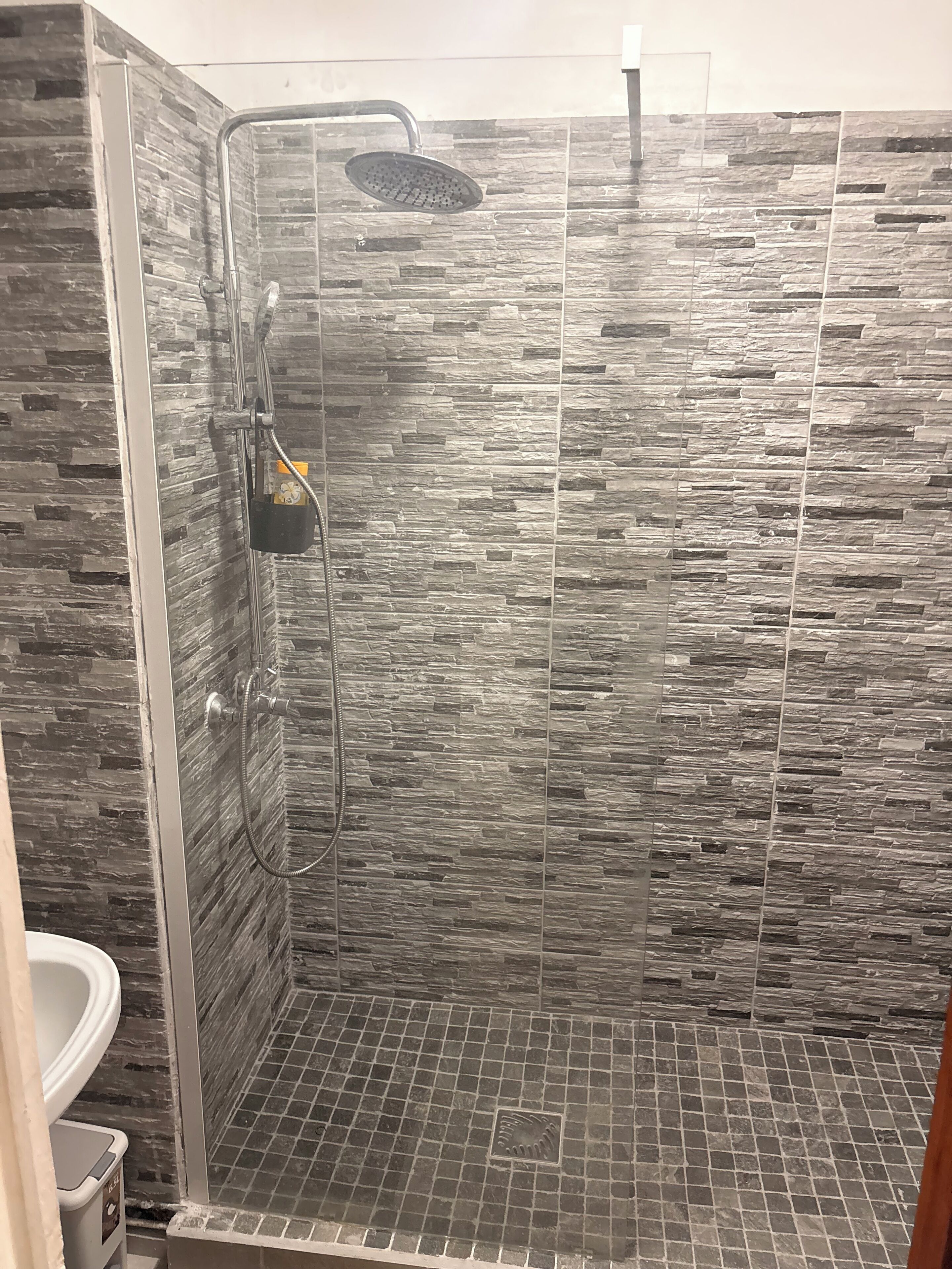 Towels, soap, toilet paper