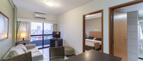 City Apartment | Living area | TV