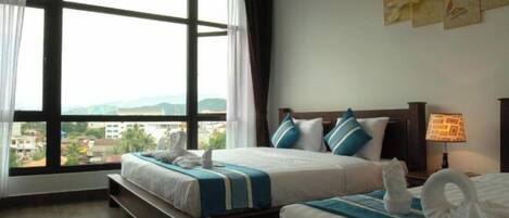 Free WiFi, bed sheets