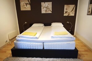 Leilighet | 4 soverom, wi-fi (inkludert) og sengetøy