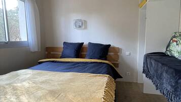 2 chambres, lit parapluie, Wi-Fi gratuit