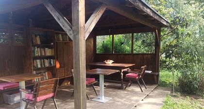 Appartement de vacances 'Jörg' avec vue sur la montagne, piscine commune et Wi-Fi