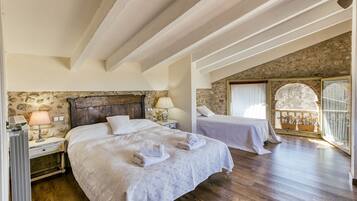 7 chambres, Wi-Fi gratuit, draps fournis