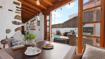 Udendørs spisemuligheder