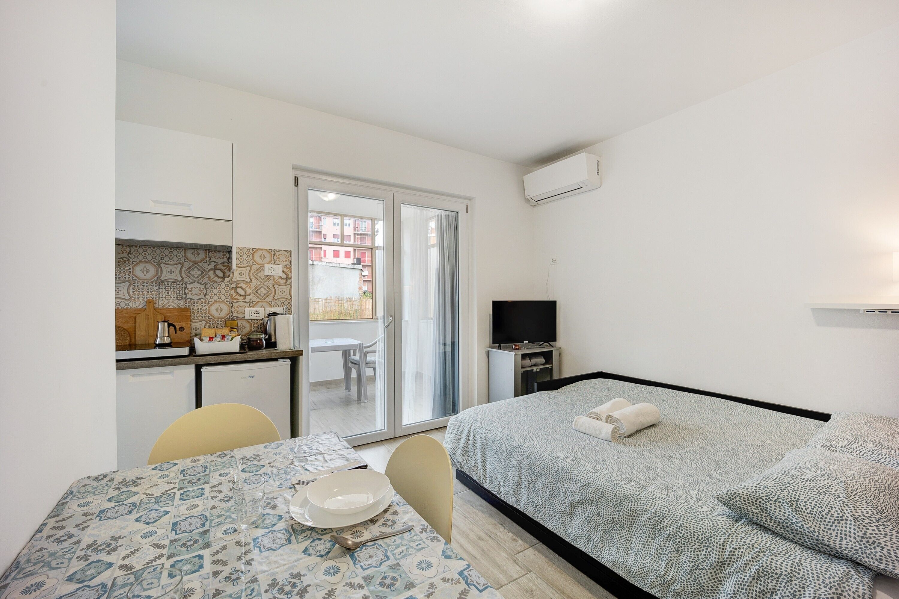 1 Schlafzimmer, Bügeleisen/Bügelbrett, kostenloses WLAN, Bettwäsche