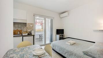 1 Schlafzimmer, Bügeleisen/Bügelbrett, kostenloses WLAN, Bettwäsche