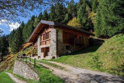 Ferienwohnung 'Maso Rapunzel' mit Bergblick, Privatem Garten und WLAN