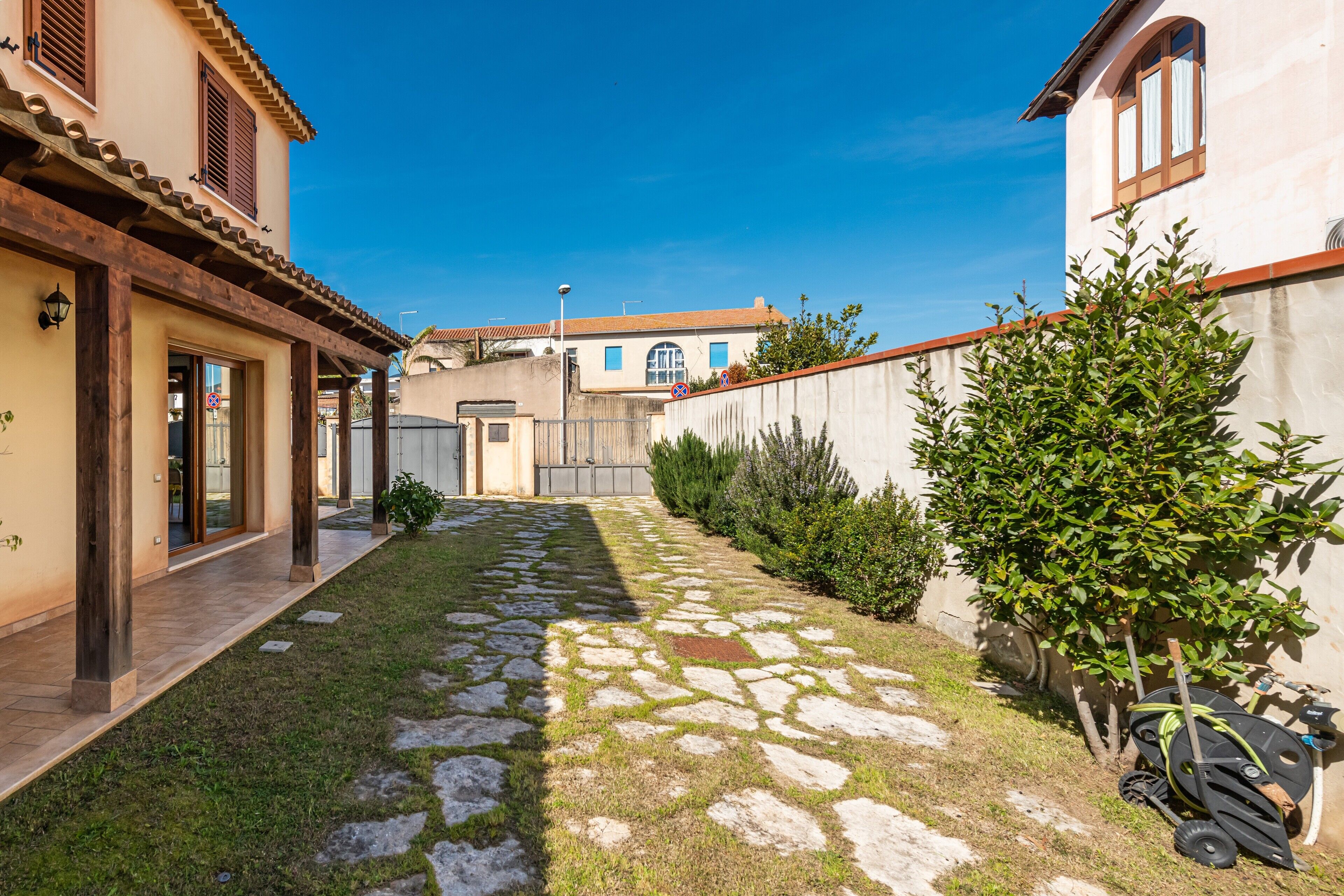 Enceinte de l’hébergement