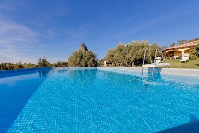 Villa 'Vivi Natura' with Sea View, Private Pool and Wi-Fi