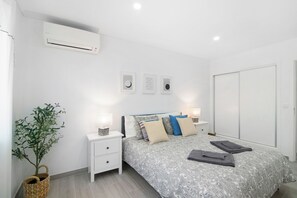 2 habitaciones, wifi gratis y ropa de cama 