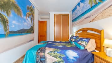 2 bedrooms, iron/ironing board, free WiFi, bed sheets